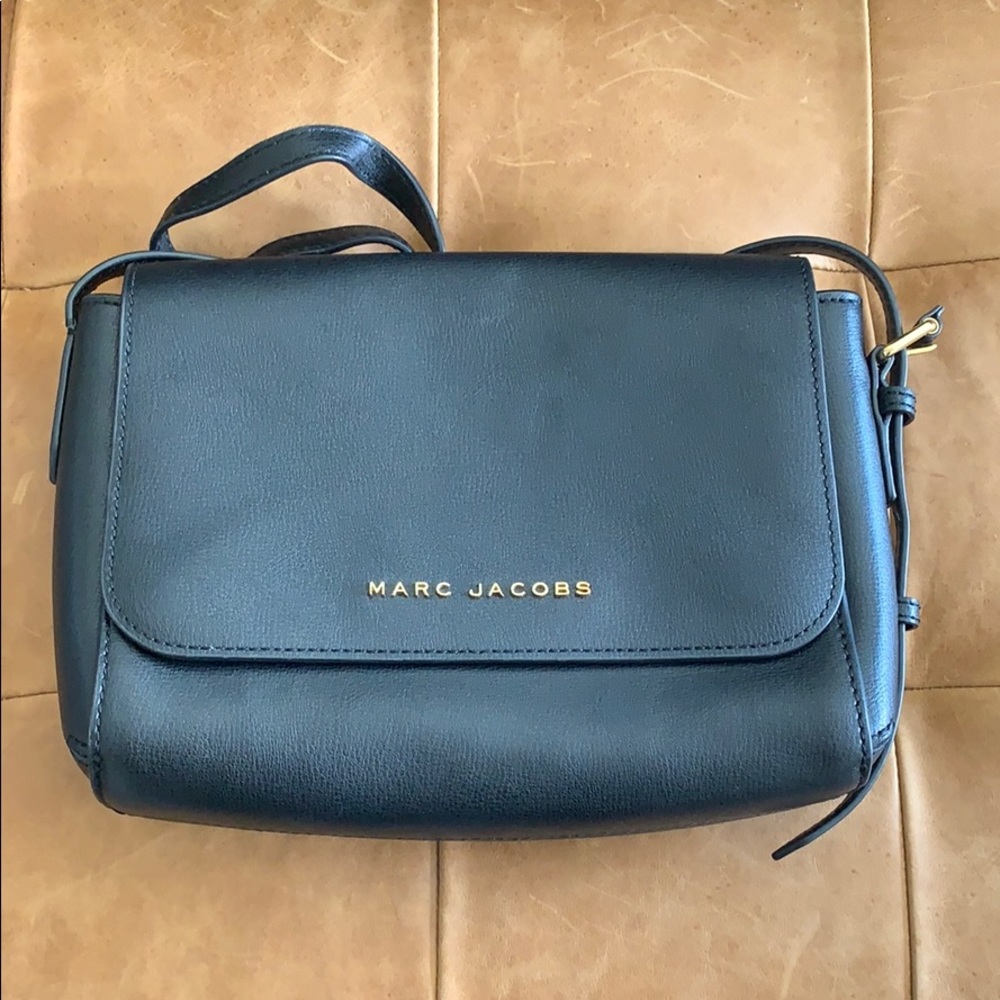 Marc Jacobs Black Leather Crossbody